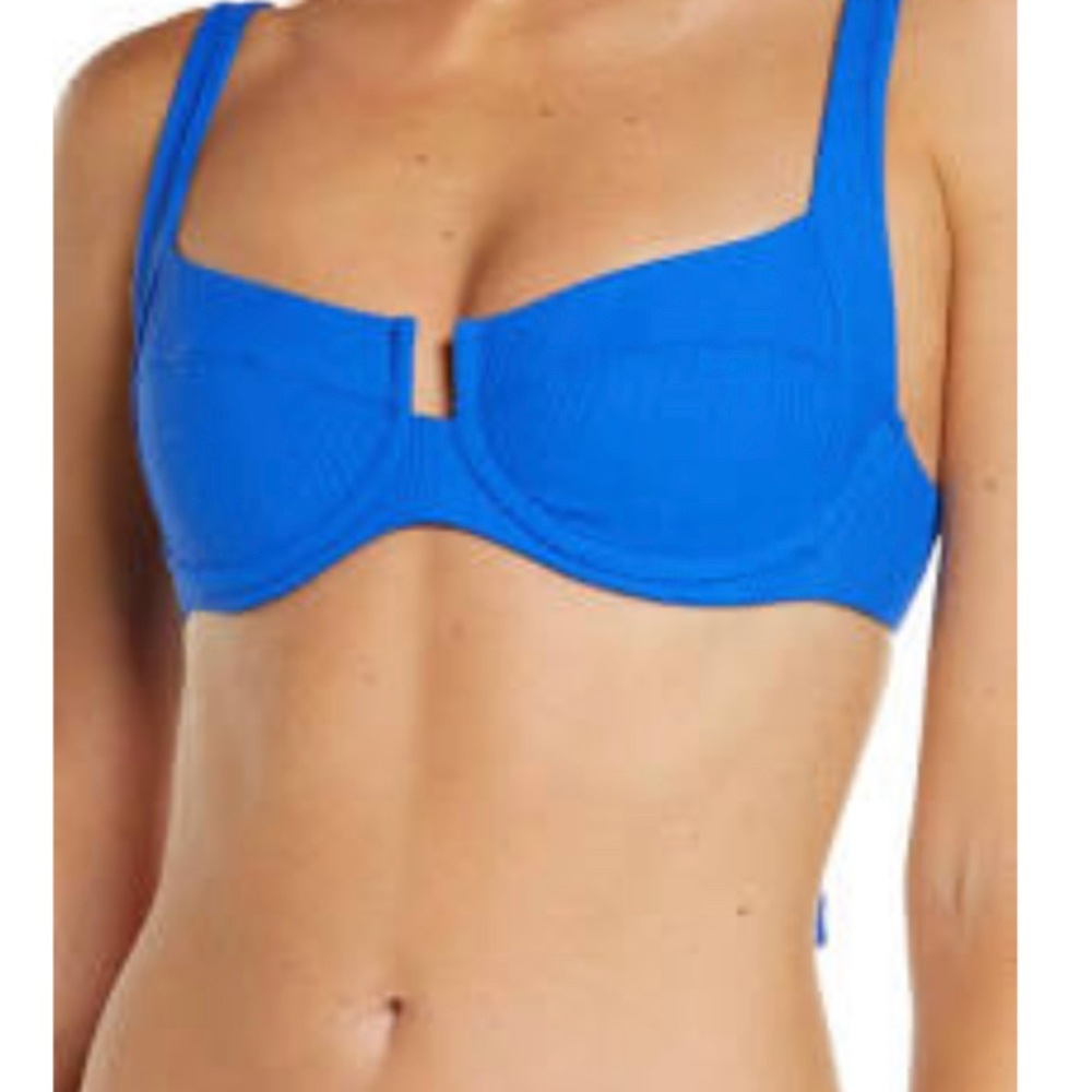 ISO Blue Lspace Camila top